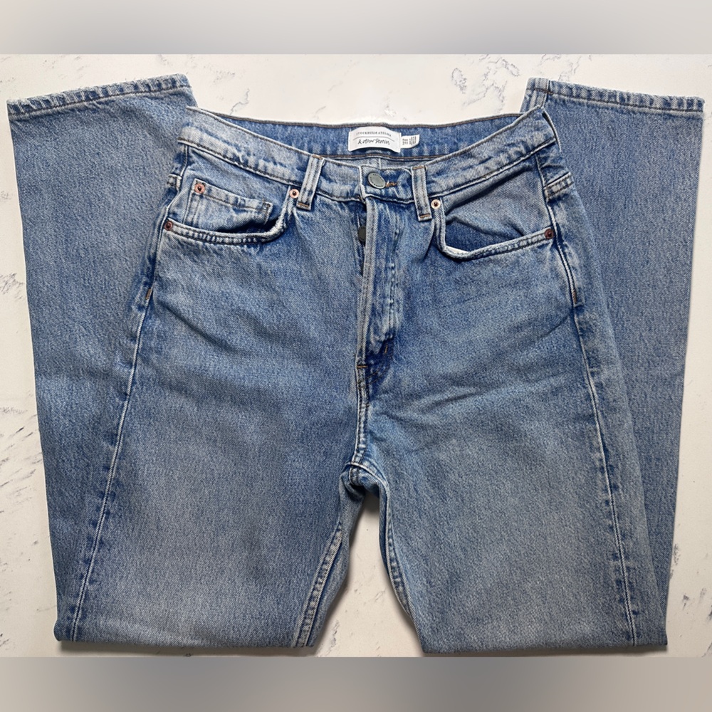 Women’s Stockholm Atelier & Other Stories Light Blue Boot Cut Denim Jeans s 29